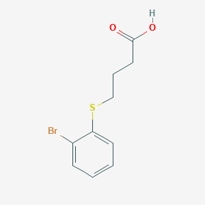 4-[(2-Bromophenyl)sulfanyl]butanoic acid