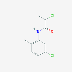 molecular formula C10H11Cl2NO B3038975 2-氯-N-(5-氯-2-甲基苯基)丙酰胺 CAS No. 941400-38-0