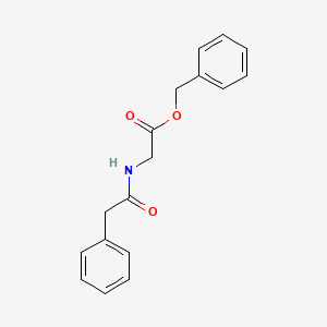 molecular formula C17H17NO3 B3038982 Benzyl 2-[(2-phenylacetyl)amino]acetate CAS No. 94359-70-3