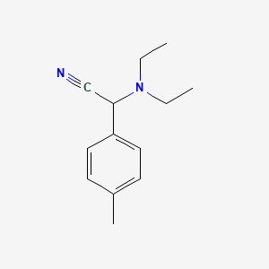 molecular formula C13H18N2 B3038983 2-(Diethylamino)-2-(p-tolyl)acetonitrile CAS No. 943611-24-3