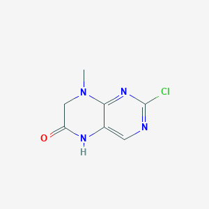 2-Chloro-8-methyl-7,8-dihydropteridin-6(5H)-one