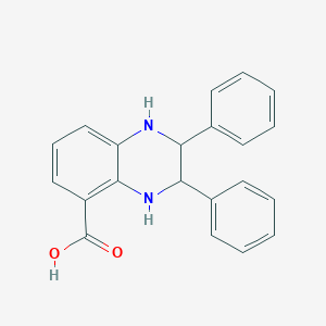 2,3-Diphenyl-1,2,3,4-tetrahydroquinoxaline-5-carboxylic acid