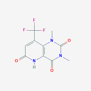 1,3-Dimethyl-8-(trifluoromethyl)-1,5-dihydropyrido[3,2-d]pyrimidine-2,4,6(3H)-trione