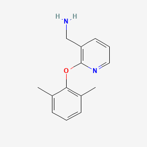 1-[2-(2,6-Dimethylphenoxy)pyridin-3-YL]methanamine