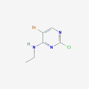 5-bromo-2-chloro-N-ethylpyrimidin-4-amine