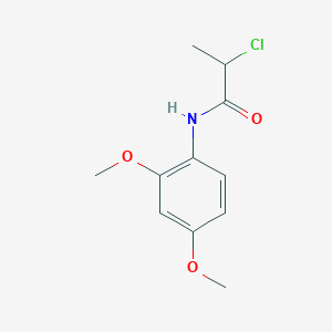 2-chloro-N-(2,4-dimethoxyphenyl)propanamide