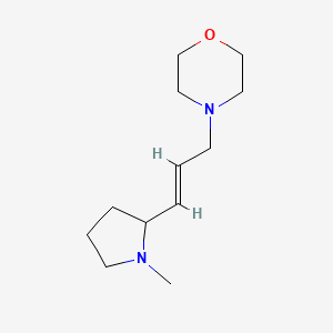 4-[(2E)-3-(1-methylpyrrolidin-2-yl)prop-2-en-1-yl]morpholine
