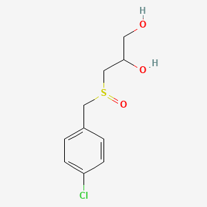 3-[(4-Chlorobenzyl)sulfinyl]-1,2-propanediol