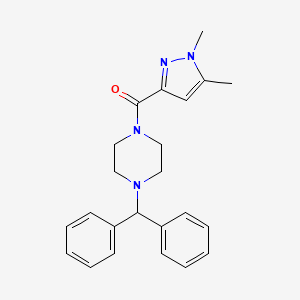 molecular formula C23H26N4O B3039094 TLX agonist 1 CAS No. 958323-31-4