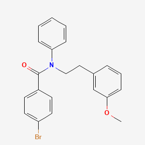 4-Bromo-N-(3-methoxyphenethyl)-N-phenylbenzamide