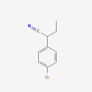 molecular formula C10H10BrN B3039128 2-(4-Bromophenyl)butanenitrile CAS No. 99057-81-5