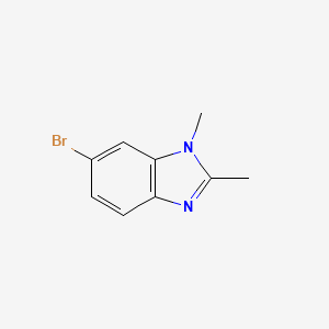 molecular formula C9H9BrN2 B3039131 6-bromo-1,2-dimethyl-1H-benzo[d]imidazole CAS No. 99512-64-8