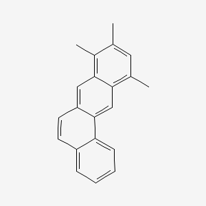 molecular formula C21H18 B3039147 8,9,11-Trimethylbenz(A)anthracene CAS No. 74845-58-2