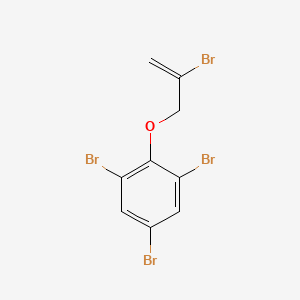 molecular formula C9H6Br4O B3039148 2-Bromoallyl(2,4,6-tribromophenyl) ether CAS No. 99717-56-3