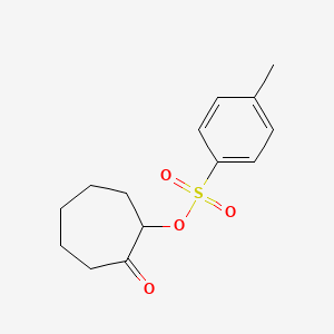 molecular formula C14H18O4S B3039151 2-氧代环庚基 4-甲苯磺酸盐 CAS No. 146040-84-8