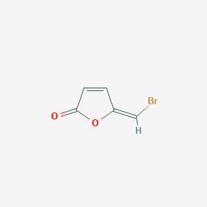 molecular formula C5H3BrO2 B3039157 5-(溴亚甲基)-2(5h)-呋喃酮 CAS No. 199744-38-2