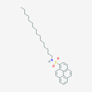 molecular formula C32H43NO2S B3039167 N-十六烷基芘-1-磺酰胺 CAS No. 351002-71-6