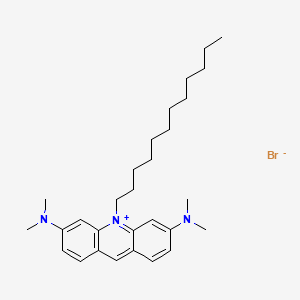 3,6-Bis(dimethylamino)-10-dodecylacridinium bromide
