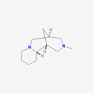 molecular formula C12H22N2 B3039173 (1R,2S,9S)-(+)-11-Methyl-7,11-diazatricyclo[7.3.1.02,7]tridecane CAS No. 475301-86-1