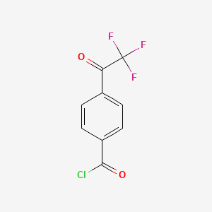 4-(Trifluoroacetyl)benzoyl chloride