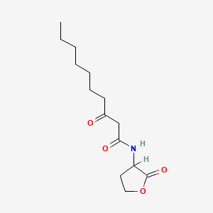 3-oxo-N-(2-oxooxolan-3-yl)decanamide