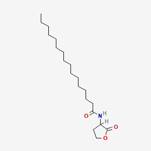 molecular formula C20H37NO3 B3039188 N-(2-oxooxolan-3-yl)hexadecanamide CAS No. 98206-81-6