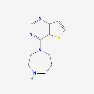 4-(1,4-Diazepan-1-yl)thieno[3,2-d]pyrimidine