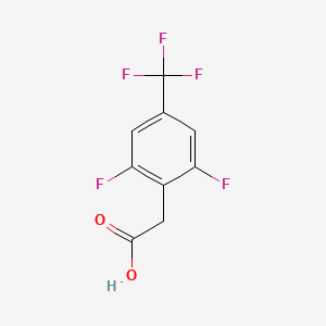 2,6-Difluoro-4-(trifluoromethyl)phenylacetic acid