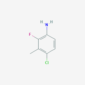 4-Chloro-2-fluoro-3-methylaniline