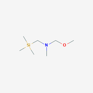 molecular formula C7H19NOSi B3039228 Methoxymethyl-methyl-trimethylsilanylmethyl-amine CAS No. 1000890-03-8