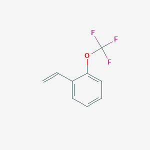 molecular formula C9H7F3O B3039243 2-(Trifluoromethoxy)styrene CAS No. 1001671-63-1