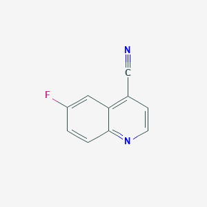 6-Fluoroquinoline-4-carbonitrile