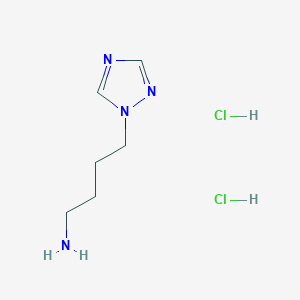 4-(1H-1,2,4-Triazol-1-yl)butylamine dihydrochloride