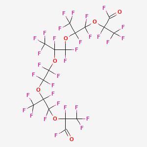 molecular formula C17F32O7 B3039273 Perfluoropolyether diacid fluoride CAS No. 1005033-46-4