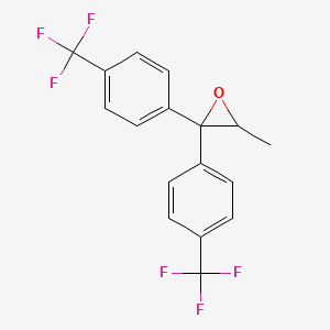 2,2-Bis(4-trifluoromethylphenyl)-3-methyloxirane