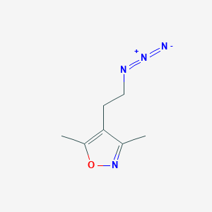 molecular formula C7H10N4O B3039281 4-(2-Azidoethyl)-3,5-dimethylisoxazole CAS No. 1005901-00-7