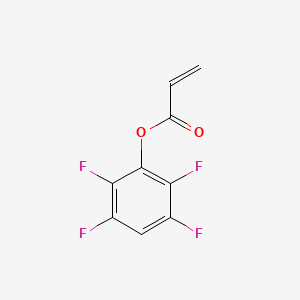 molecular formula C9H4F4O2 B3039314 2,3,5,6-四氟苯基丙烯酸酯 CAS No. 101156-32-5