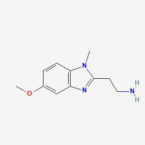 2-(2-Aminoethyl)-5-methoxy-1-methyl-1H-benzimidazole
