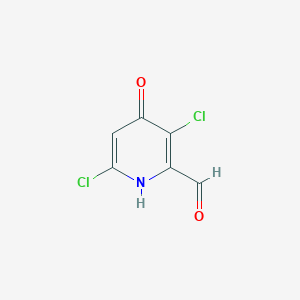 molecular formula C6H3Cl2NO2 B3039341 3,6-Dichloro-4-hydroxypyridine-2-carbaldehyde CAS No. 1017794-28-3