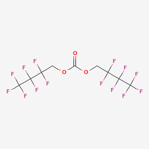 molecular formula C9H4F14O3 B3039372 碳酸双(2,2,3,3,4,4,4-七氟丁酯) CAS No. 1026739-75-2