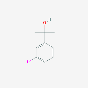 molecular formula C9H11IO B3039376 2-(3-Iodophenyl)propan-2-ol CAS No. 102879-20-9