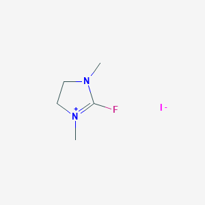 molecular formula C5H10FIN2 B3039379 1,3-Dimethyl-2-fluoroimidazolinium iodide CAS No. 1029633-62-2