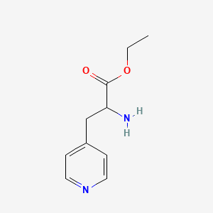 molecular formula C10H14N2O2 B3039401 2-氨基-3-(吡啶-4-基)丙酸乙酯 CAS No. 103392-91-2