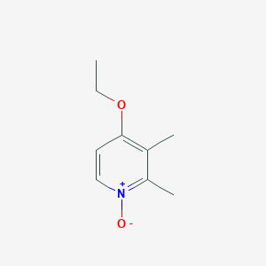 4-ethoxy-2,3-dimethylpyridine N-oxide
