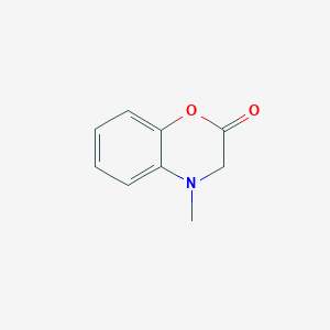 molecular formula C9H9NO2 B3039403 4-Methyl-3,4-dihydro-benzo[1,4]oxazin-2-one CAS No. 103440-73-9
