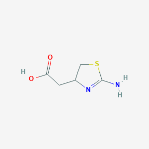 2-(2-Amino-2-thiazolin-4-yl)acetic acid