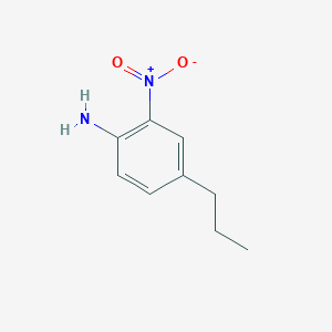 molecular formula C9H12N2O2 B3039407 2-Nitro-4-propylaniline CAS No. 103796-01-6