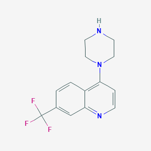 4-Piperazin-1-yl-7-(trifluoromethyl)quinoline