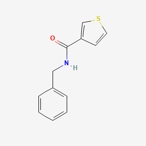 molecular formula C12H11NOS B3039422 N-苄基噻吩-3-甲酰胺 CAS No. 1048915-76-9