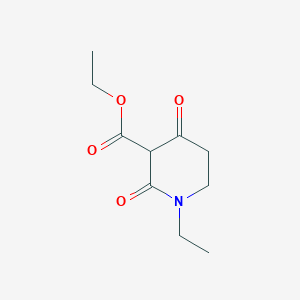 molecular formula C10H15NO4 B3039424 Ethyl 1-Ethyl-2,4-dioxopiperidine-3-carboxylate CAS No. 104966-05-4